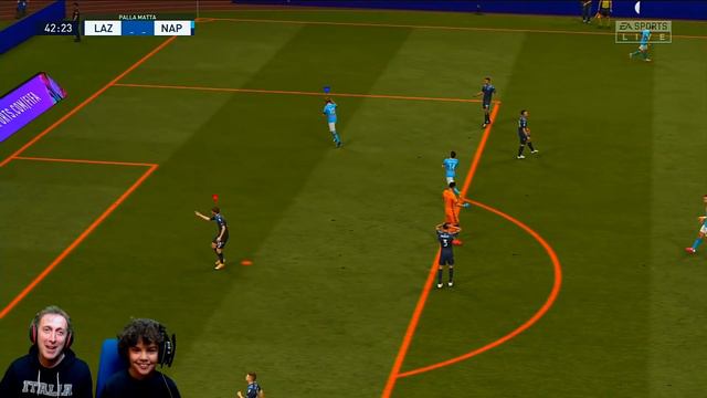 LAZIO vs NAPOLI | PALLA MATTA | FIFA 21 | Trova gli Impostori смотреть онлайн