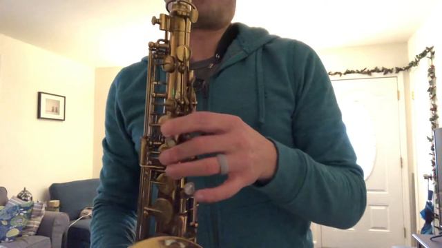 Selmer Modele 22 Alto Saxophone Demo, www.dcsax.com смотреть онлайн