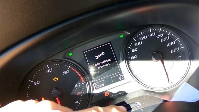 Reset Oil Reset Service Seat Leon 3