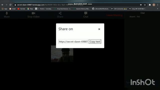 Intercom Video-confrencing web app using Node js and WebRtc. смотреть онлайн