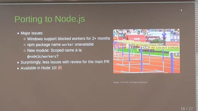 "Node.js: The Road to Workers" by Anna Henningsen - 東京Node学園祭2018 смотреть онлайн
