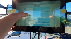 Установка автопилота Trimble XCN-1050 на подготовленный New Holland T7060