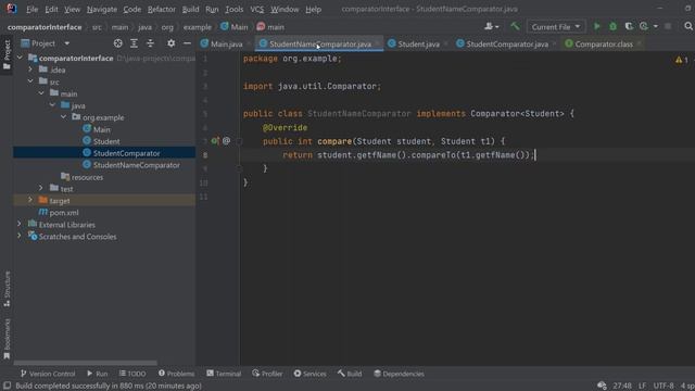 Comparator Interface in Java - Tutorial for Beginners | Learn Comparator in 5 minutes смотреть онлайн