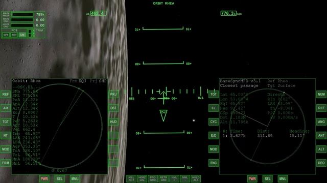 Journey To Saturn - Episode 9: Rhea Landing (ORBITER 2016)