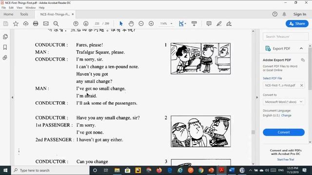 New Concept English - Book 1 - Lessons 113, 114