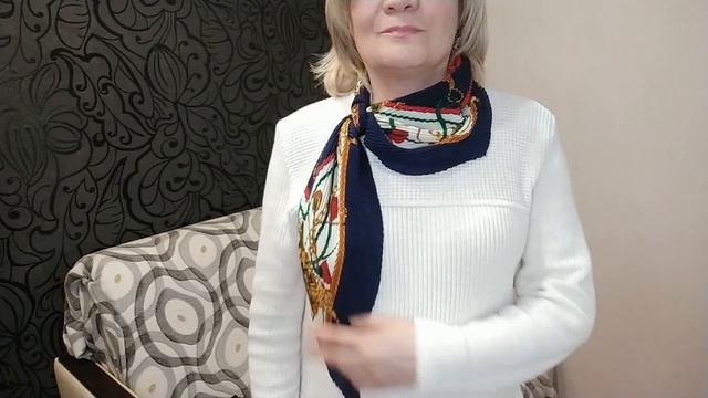 Весенние шарфы и платки Как я их завязываю / Женщина за 45, Olga.Ру смотреть онлайн
