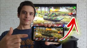 Как БЕСПЛАТНО и БЕЗ ПРОВОДОВ Подключить Смартфон к Телевизору?! World of Tanks Blitz на TV?!