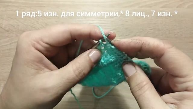 Вязание спицами/Узор спицами для юбки, платья смотреть онлайн
