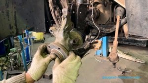 Меняем ступичный подшипник PEUGEOT EXPERT, делимся опытом с начинающими.