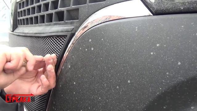 Защита радиатора RENAULT MASTER (III рестайлинг-2) с 2020г.в. (Черный) - strelka11.ru смотреть онлайн