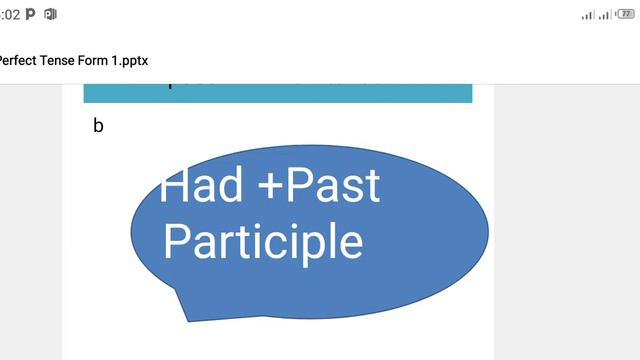 Formation du Past Perfect Tense 1/5 смотреть онлайн