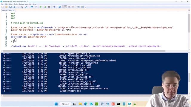 Package Zoom (specific version) with winget as an Win32 App in Intune (1/2) смотреть онлайн
