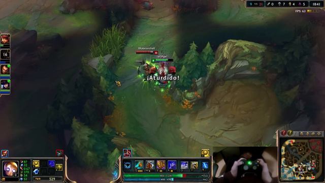 JUGANDO AL LOL CON MANDO DE XBOX | League of Legends Ep.9. смотреть онлайн