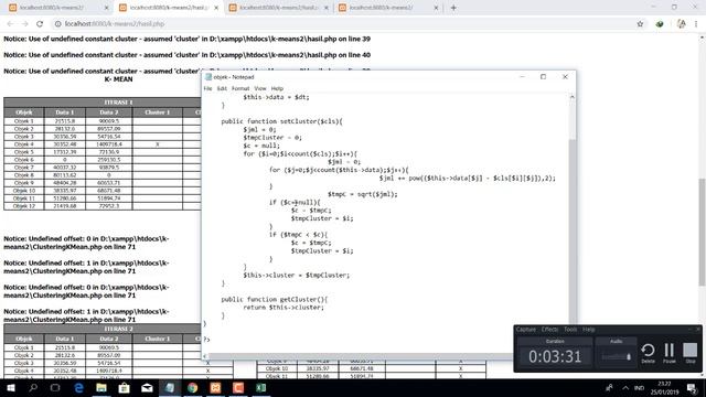 PRESENTASI DATA MINING K-MEANS смотреть онлайн