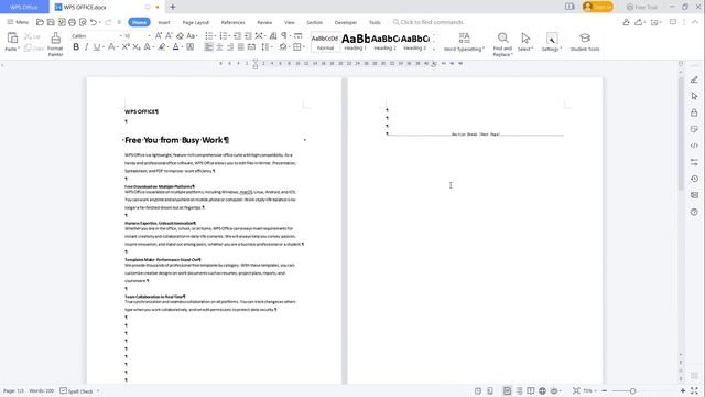 WPS Office How To Delete Blank Page Tutorial смотреть онлайн