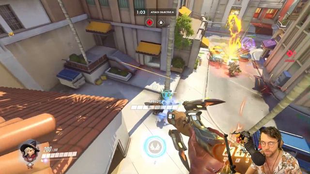 Overwatch w/ Chilled, Cheesy, Kruzadar, Speedy & Taydertot смотреть онлайн