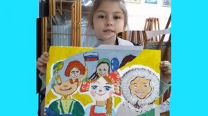 Объединение «Палитра» - выставка детских рисунков, посвящённых Дню народного единства