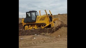 Обкатка Бульдозера Б10М2 (ЗТМ-10М) в карьере
