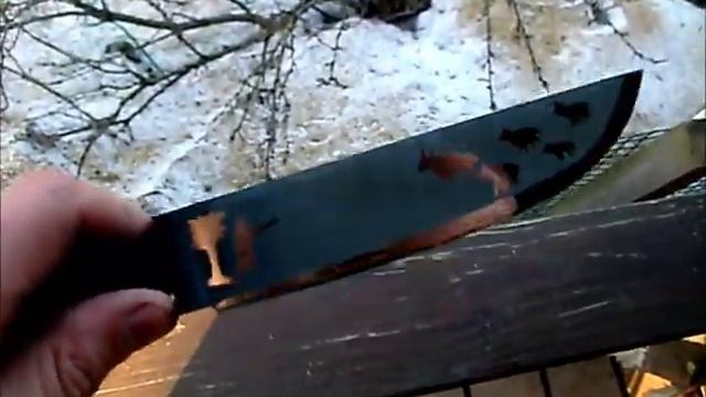 Основы ножеделия - художественное травление для чайников