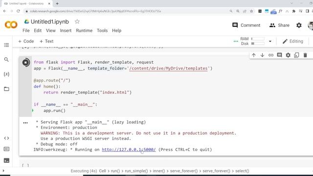 How to Run Flask Apps in Google Colab using the Flask Python Library смотреть онлайн