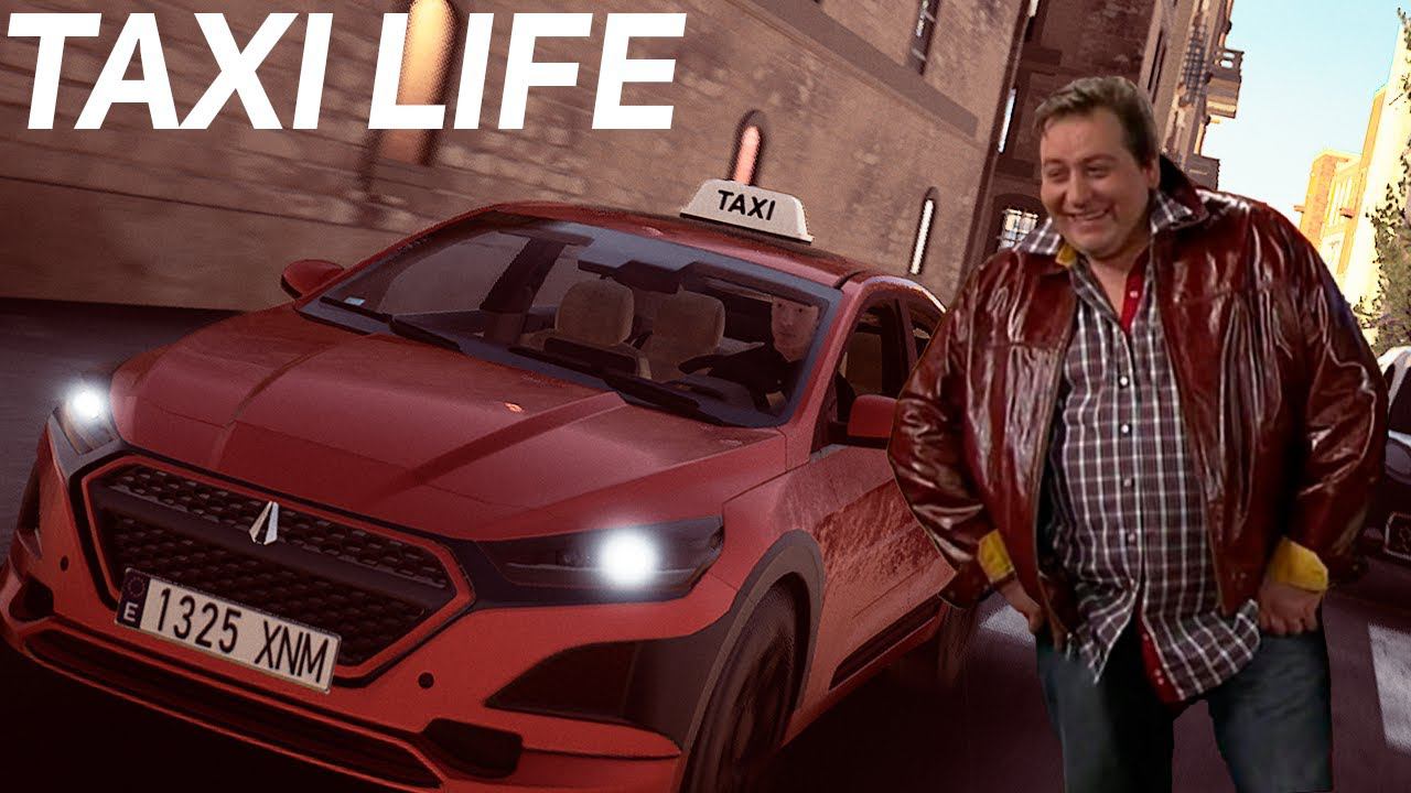 Продолжаем таксовать | Taxi Life A City Driving Simulator #taxilifeacitydrivingsimulator