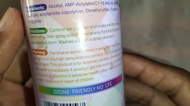 Mefapo Color Spray Highlights