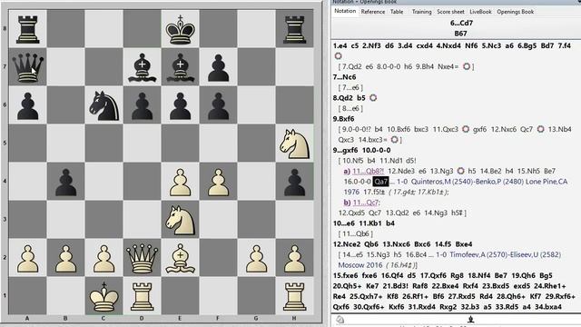 #2 Сицилианская защита за белых. Переход в вариант Раузера 6...Cc8-d7 смотреть онлайн