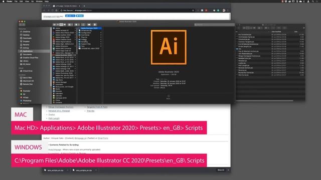 How to install Illustrator Scripts Quickly! смотреть онлайн