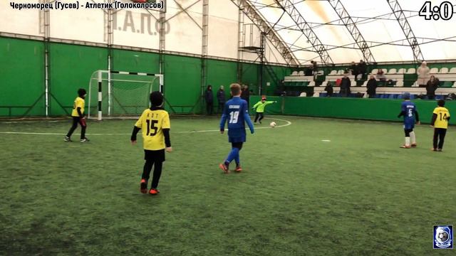СК «Ф.Л.А.Г.». Черноморец (Гусев) : Атлетик (Голоколосов) 8:0 смотреть онлайн