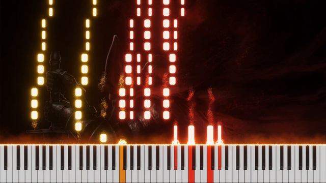 Slave Knight Gael from Dark Souls III - Piano Tutorial смотреть онлайн