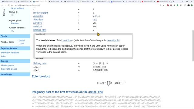 CTNT 2020 - A virtual tour of the LMFDB: the L-functions and Modular Forms DataBase смотреть онлайн