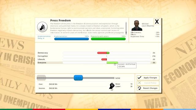 Democracy 3: Africa | Zambia - Year 1 смотреть онлайн