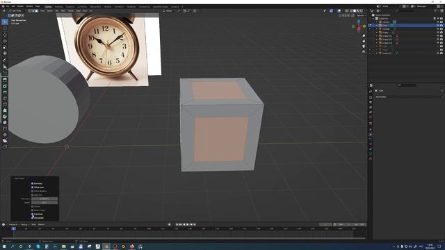 Blender Инструмент Inset