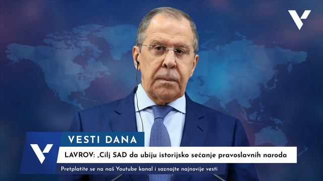 LAVROV: Cilj SAD da ubiju istorijsko sećanje pravoslavnih naroda! смотреть онлайн