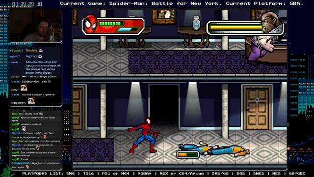 RGG (s02, day 11, part 1) - Spider-Man: Battle for New-York [GBA] смотреть онлайн