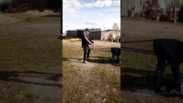 Подлетают ОЧЕНЬ ВЫСОКО на качелях смотреть онлайн