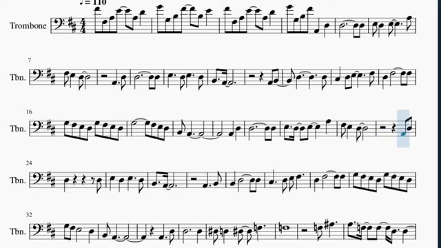 Trombone Sheet Music: How to play On My Own by Samantha Barks смотреть онлайн