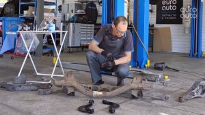 Замена развальных болтов на задней подвеске. Ремонт автомобиля с ЕвроАвто