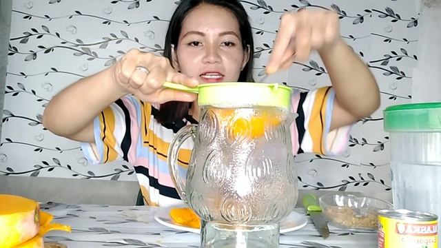 How To Make Mango Juice Without Blender | Homemade Fresh Mango Juice смотреть онлайн