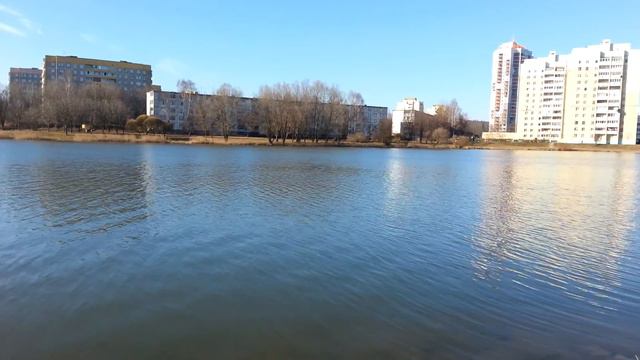 2015.03.16 16:21, водохранилище Лошица, парк Курасовщина, Минск смотреть онлайн