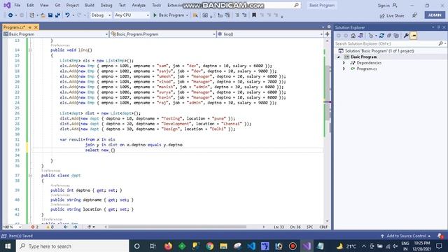 Linq using joins Telugu смотреть онлайн