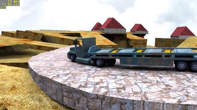 Tricky Truck - Transporte 2 Level - 3 Failed Attempts смотреть онлайн