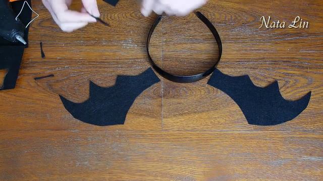 Ободок с летучей мышкой на хэллоуин своими руками/DIY halloween смотреть онлайн