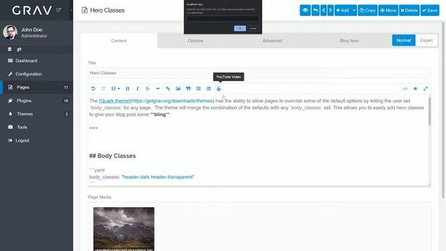 Installing and Configuring a Grav Theme or Plugin: Intro to Grav CMS Video Series смотреть онлайн