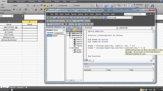Learn Excel- Video 73- Magical VBA Function- Using Left,Right,Instr,InstrRev смотреть онлайн