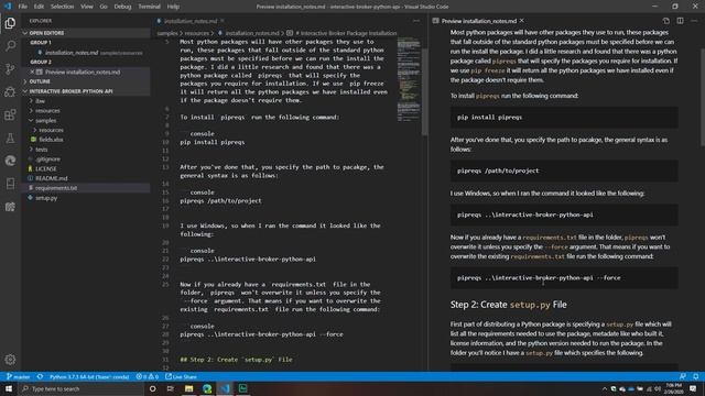 Interactive Brokers API Python Library | Background & Setup Pt. 2 смотреть онлайн