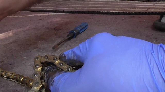 Как заменить цепь на мотоцикле Racer RC 250 Nitro смотреть онлайн