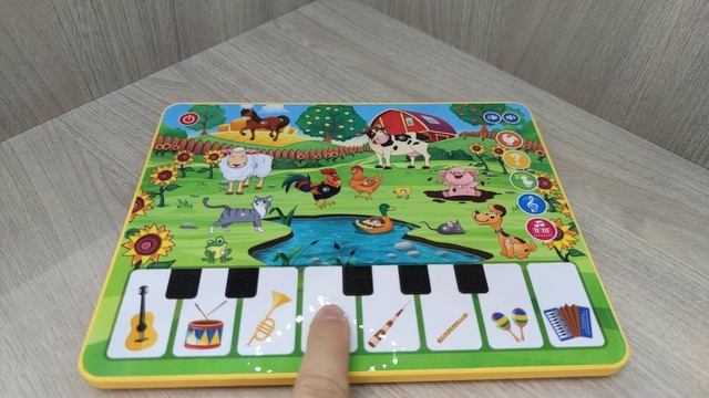 Обучающее пианино "Веселая ферма" смотреть онлайн