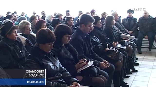 Представители ЗАЭС в с.Водяное