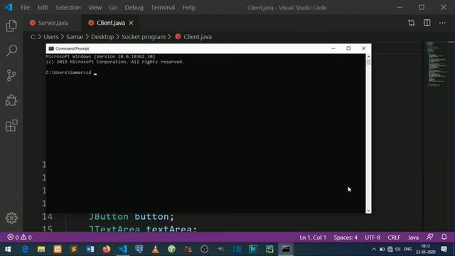 Chatting Application | Networking & Swing Project | Socket Programming | Learning Bazaar смотреть онлайн